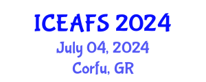 International Conference on Economic and Financial Sciences (ICEAFS) July 04, 2024 - Corfu, Greece