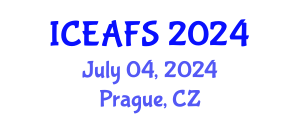 International Conference on Economic and Financial Sciences (ICEAFS) July 04, 2024 - Prague, Czechia