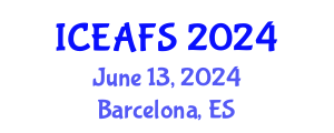 International Conference on Economic and Financial Sciences (ICEAFS) June 13, 2024 - Barcelona, Spain