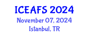 International Conference on Economic and Financial Sciences (ICEAFS) November 07, 2024 - Istanbul, Turkey