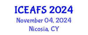 International Conference on Economic and Financial Sciences (ICEAFS) November 04, 2024 - Nicosia, Cyprus