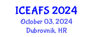 International Conference on Economic and Financial Sciences (ICEAFS) October 03, 2024 - Dubrovnik, Croatia