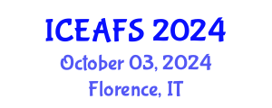 International Conference on Economic and Financial Sciences (ICEAFS) October 03, 2024 - Florence, Italy