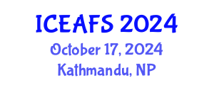 International Conference on Economic and Financial Sciences (ICEAFS) October 17, 2024 - Kathmandu, Nepal