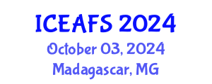 International Conference on Economic and Financial Sciences (ICEAFS) October 03, 2024 - Madagascar, Madagascar