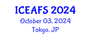 International Conference on Economic and Financial Sciences (ICEAFS) October 03, 2024 - Tokyo, Japan