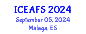 International Conference on Economic and Financial Sciences (ICEAFS) September 05, 2024 - Málaga, Spain