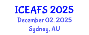 International Conference on Economic and Financial Sciences (ICEAFS) December 02, 2025 - Sydney, Australia