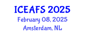 International Conference on Economic and Financial Sciences (ICEAFS) February 08, 2025 - Amsterdam, Netherlands