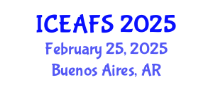 International Conference on Economic and Financial Sciences (ICEAFS) February 25, 2025 - Buenos Aires, Argentina