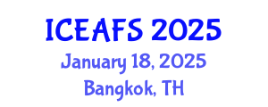 International Conference on Economic and Financial Sciences (ICEAFS) January 18, 2025 - Bangkok, Thailand