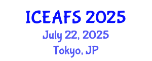 International Conference on Economic and Financial Sciences (ICEAFS) July 22, 2025 - Tokyo, Japan