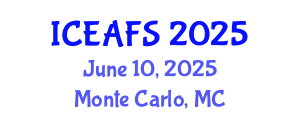 International Conference on Economic and Financial Sciences (ICEAFS) June 10, 2025 - Monte Carlo, Monaco