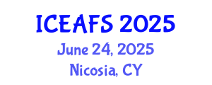 International Conference on Economic and Financial Sciences (ICEAFS) June 24, 2025 - Nicosia, Cyprus