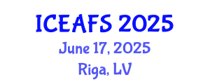 International Conference on Economic and Financial Sciences (ICEAFS) June 17, 2025 - Riga, Latvia