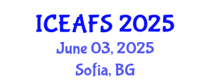 International Conference on Economic and Financial Sciences (ICEAFS) June 03, 2025 - Sofia, Bulgaria