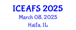 International Conference on Economic and Financial Sciences (ICEAFS) March 08, 2025 - Haifa, Israel