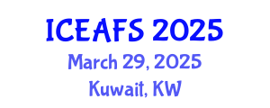 International Conference on Economic and Financial Sciences (ICEAFS) March 29, 2025 - Kuwait, Kuwait