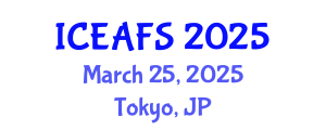 International Conference on Economic and Financial Sciences (ICEAFS) March 25, 2025 - Tokyo, Japan
