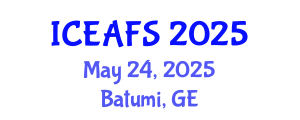 International Conference on Economic and Financial Sciences (ICEAFS) May 24, 2025 - Batumi, Georgia