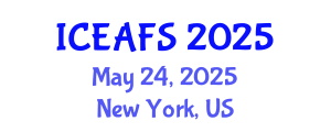 International Conference on Economic and Financial Sciences (ICEAFS) May 24, 2025 - New York, United States