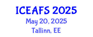 International Conference on Economic and Financial Sciences (ICEAFS) May 20, 2025 - Tallinn, Estonia