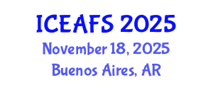 International Conference on Economic and Financial Sciences (ICEAFS) November 18, 2025 - Buenos Aires, Argentina