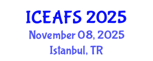 International Conference on Economic and Financial Sciences (ICEAFS) November 08, 2025 - Istanbul, Turkey