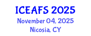 International Conference on Economic and Financial Sciences (ICEAFS) November 04, 2025 - Nicosia, Cyprus