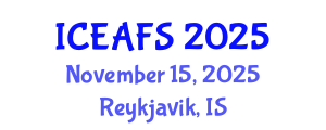 International Conference on Economic and Financial Sciences (ICEAFS) November 15, 2025 - Reykjavik, Iceland