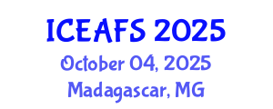 International Conference on Economic and Financial Sciences (ICEAFS) October 04, 2025 - Madagascar, Madagascar
