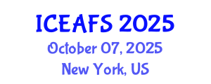 International Conference on Economic and Financial Sciences (ICEAFS) October 07, 2025 - New York, United States