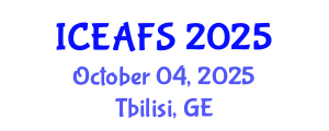 International Conference on Economic and Financial Sciences (ICEAFS) October 04, 2025 - Tbilisi, Georgia