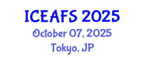 International Conference on Economic and Financial Sciences (ICEAFS) October 07, 2025 - Tokyo, Japan