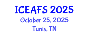 International Conference on Economic and Financial Sciences (ICEAFS) October 25, 2025 - Tunis, Tunisia