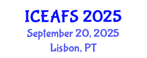International Conference on Economic and Financial Sciences (ICEAFS) September 20, 2025 - Lisbon, Portugal