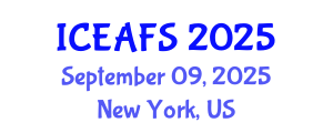 International Conference on Economic and Financial Sciences (ICEAFS) September 09, 2025 - New York, United States