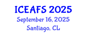 International Conference on Economic and Financial Sciences (ICEAFS) September 16, 2025 - Santiago, Chile