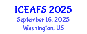 International Conference on Economic and Financial Sciences (ICEAFS) September 16, 2025 - Washington, United States