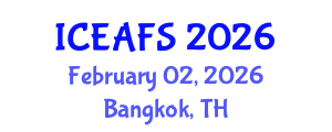 International Conference on Economic and Financial Sciences (ICEAFS) February 02, 2026 - Bangkok, Thailand International Conference on Economic and Financial Sciences (ICEAFS) February 02, 2026 - Bangkok, Thailand