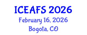 International Conference on Economic and Financial Sciences (ICEAFS) February 16, 2026 - Bogota, Colombia International Conference on Economic and Financial Sciences (ICEAFS) February 16, 2026 - Bogota, Colombia