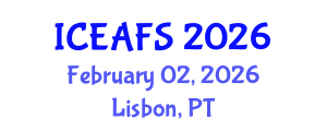 International Conference on Economic and Financial Sciences (ICEAFS) February 02, 2026 - Lisbon, Portugal International Conference on Economic and Financial Sciences (ICEAFS) February 02, 2026 - Lisbon, Portugal