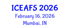 International Conference on Economic and Financial Sciences (ICEAFS) February 16, 2026 - Mumbai, India International Conference on Economic and Financial Sciences (ICEAFS) February 16, 2026 - Mumbai, India