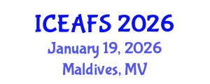 International Conference on Economic and Financial Sciences (ICEAFS) January 19, 2026 - Maldives, Maldives International Conference on Economic and Financial Sciences (ICEAFS) January 19, 2026 - Maldives, Maldives