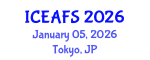 International Conference on Economic and Financial Sciences (ICEAFS) January 05, 2026 - Tokyo, Japan International Conference on Economic and Financial Sciences (ICEAFS) January 05, 2026 - Tokyo, Japan