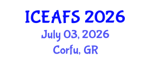 International Conference on Economic and Financial Sciences (ICEAFS) July 03, 2026 - Corfu, Greece International Conference on Economic and Financial Sciences (ICEAFS) July 03, 2026 - Corfu, Greece