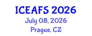 International Conference on Economic and Financial Sciences (ICEAFS) July 08, 2026 - Prague, Czechia International Conference on Economic and Financial Sciences (ICEAFS) July 08, 2026 - Prague, Czechia
