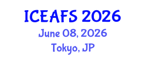 International Conference on Economic and Financial Sciences (ICEAFS) June 08, 2026 - Tokyo, Japan International Conference on Economic and Financial Sciences (ICEAFS) June 08, 2026 - Tokyo, Japan