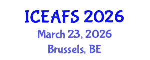 International Conference on Economic and Financial Sciences (ICEAFS) March 23, 2026 - Brussels, Belgium International Conference on Economic and Financial Sciences (ICEAFS) March 23, 2026 - Brussels, Belgium