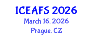International Conference on Economic and Financial Sciences (ICEAFS) March 16, 2026 - Prague, Czechia International Conference on Economic and Financial Sciences (ICEAFS) March 16, 2026 - Prague, Czechia